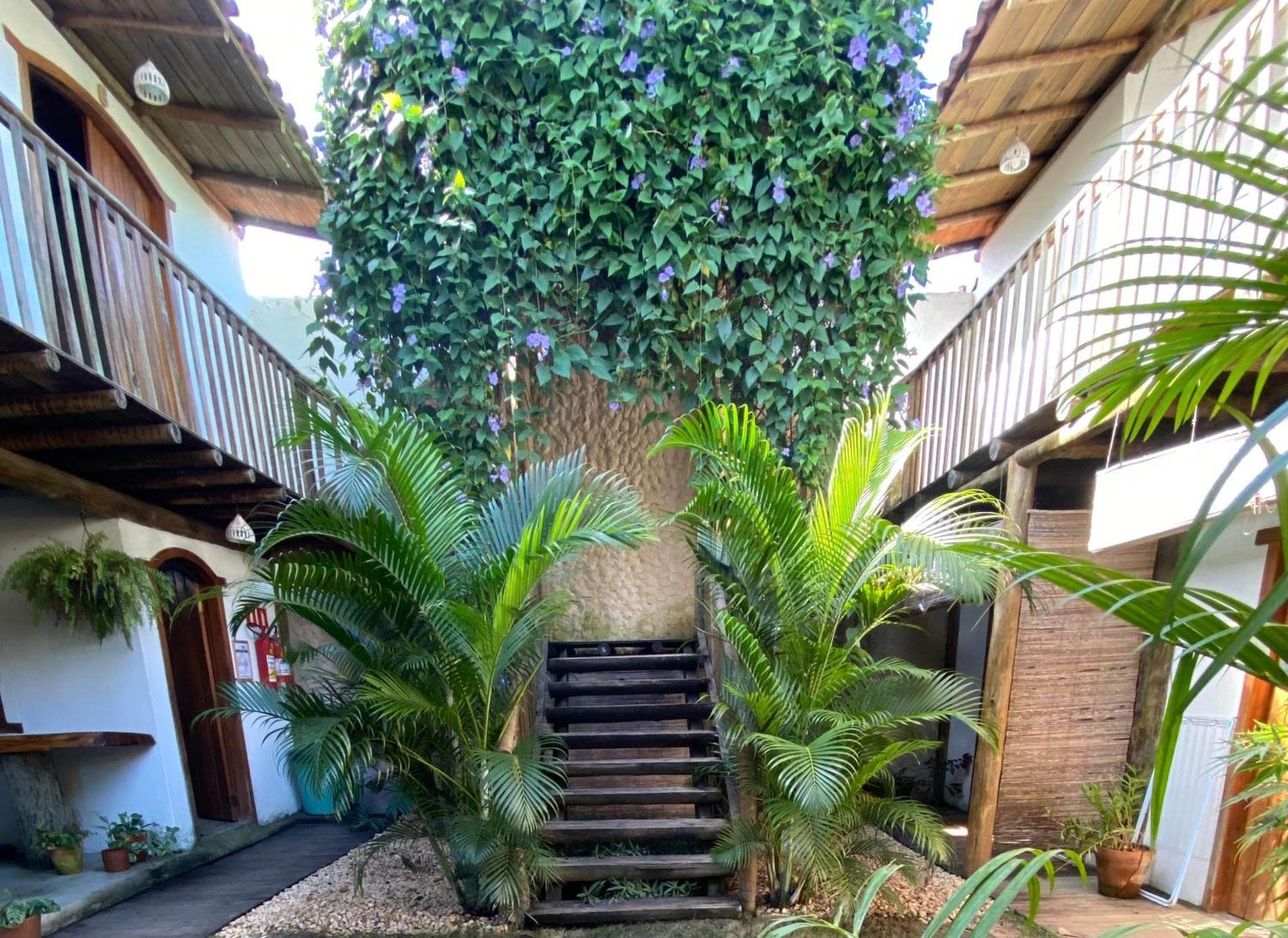 Pousada Dende Caraíva Exterior foto